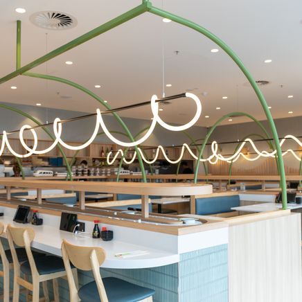 How expressive lighting design illuminates retail, hospitality and school premises with an artistic twist