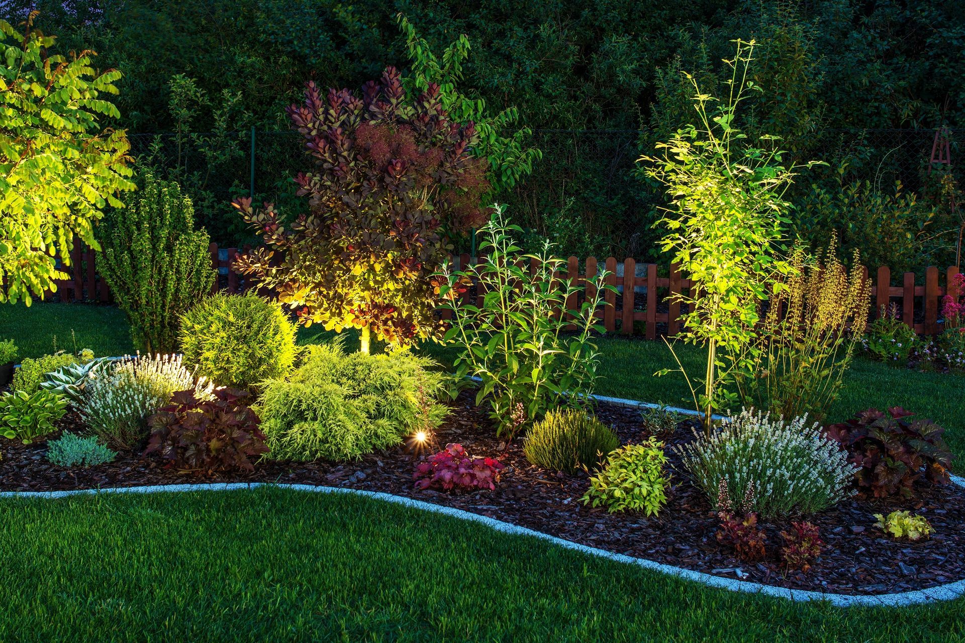 Outdoor lighting maintenance is as easy as giving fittings an occasional wash.