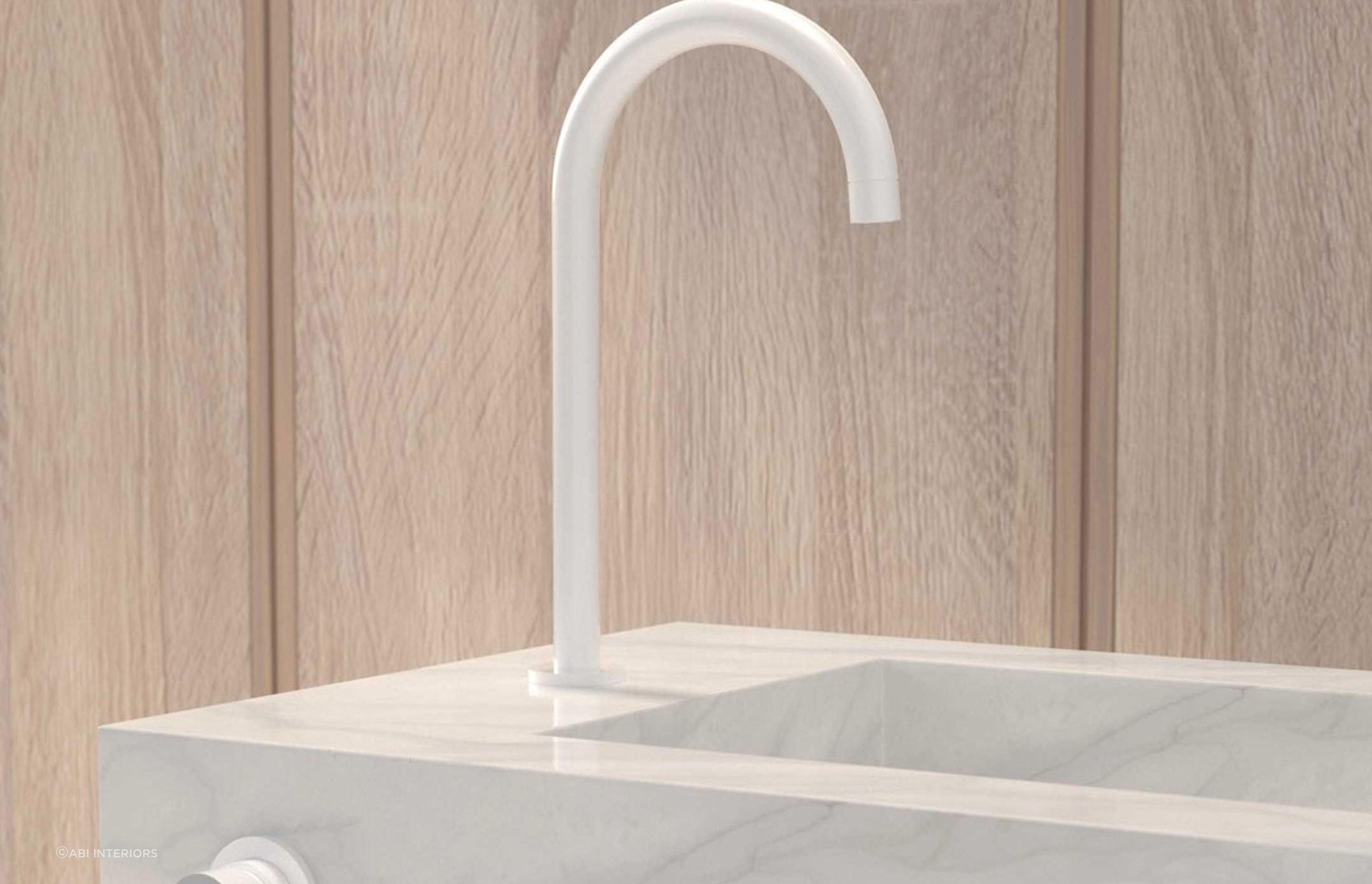 Elegance personified with the ABI Gooseneck Hob Spout Tap