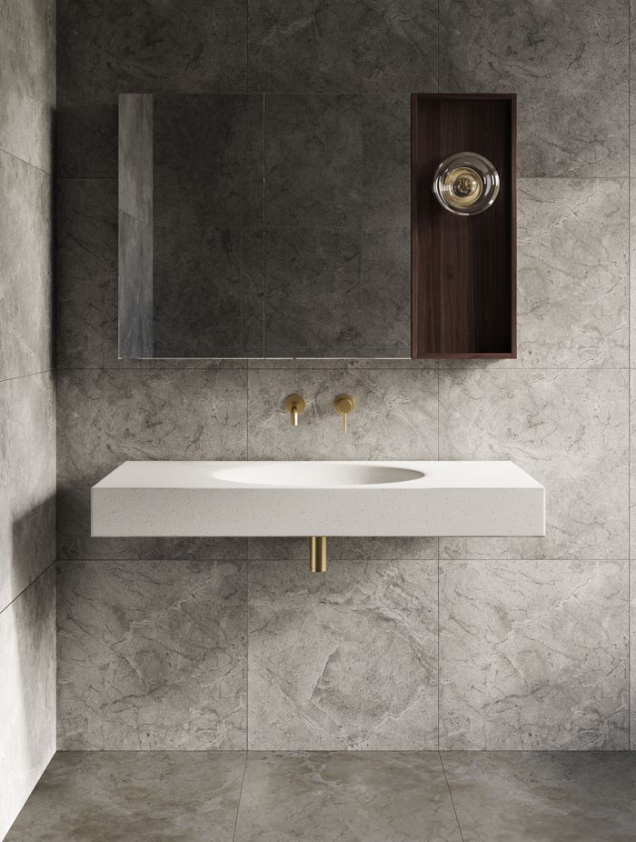 A clean and stylish classic, the Haven marble basin is one of Apaiser's original and most iconic pieces.