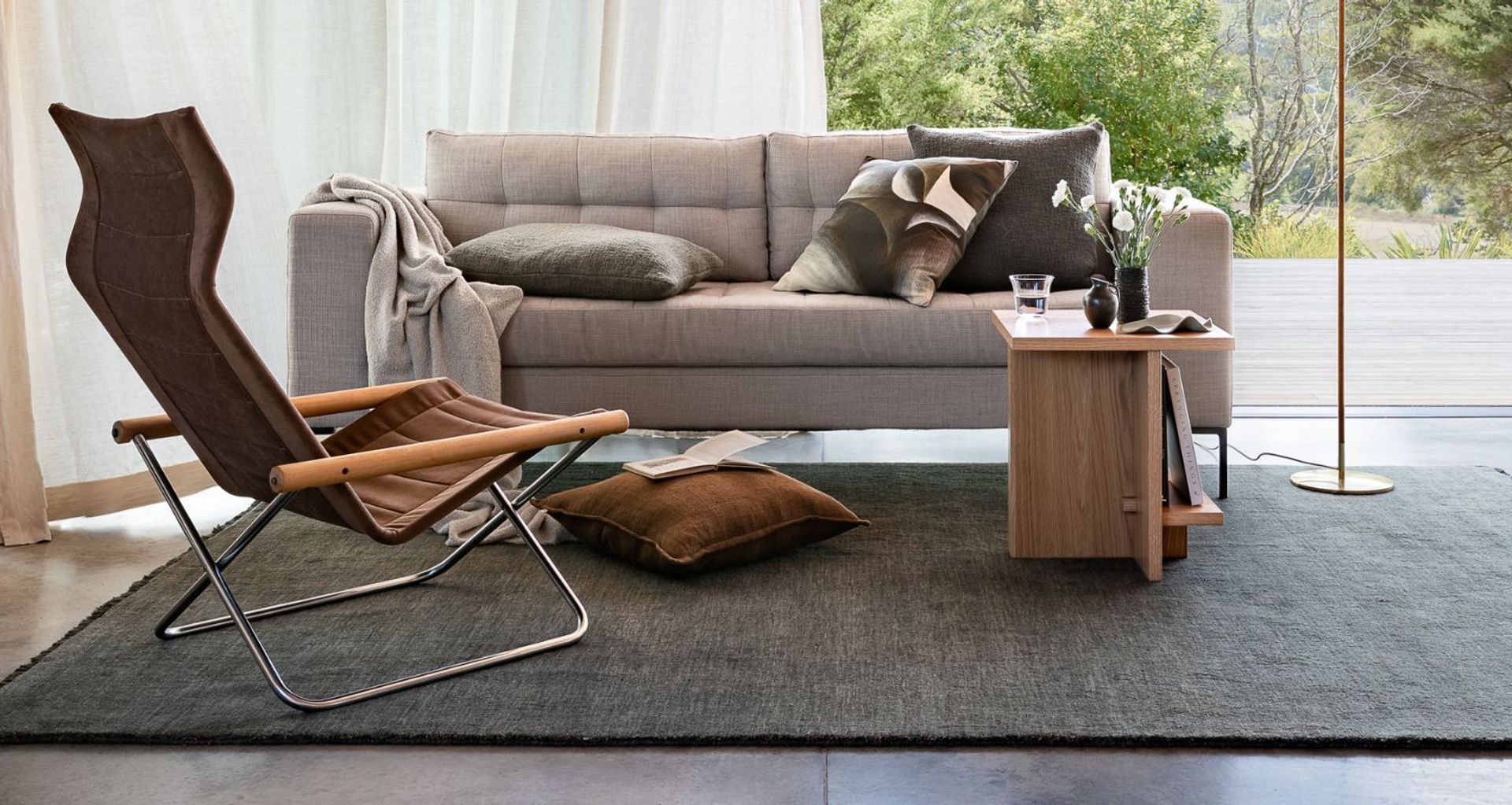 Baya Sandringham Floor Rug - Forest