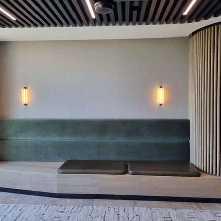 Commercial chic: custom banquette and booth seating for contemporary spaces