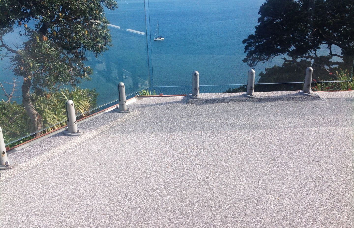 Durable and stylish Viking Dec-K-ing PVC membrane in Sand Pebble.
