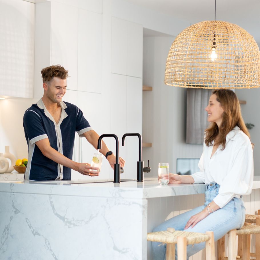 Tech-savvy tapware: warm up indoors with the latest in kitchen innovations