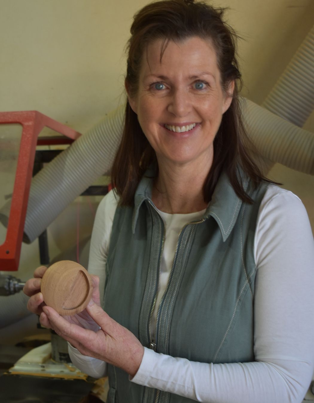 Kerry Curtain with the makings of an inset pull