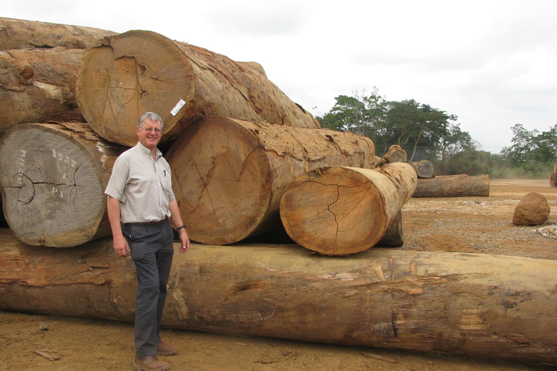 Malcolm Scott, advocate for sustainable forestry at JSC, visits one of the sustainably managed forests in South America. Thanks to New Zealand businesses like JSC, who buy tropical timber only from third-party certified sources, Scott says New Zealand importers are leading the way towards a sustainable forestry resurgence.