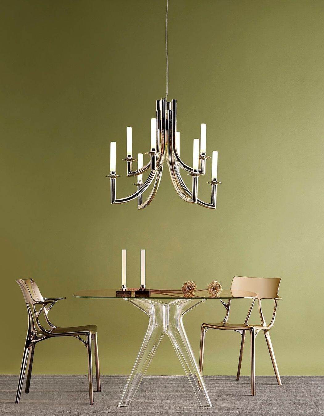 Khan Suspension Lamp - Metallic
By Space Furniture