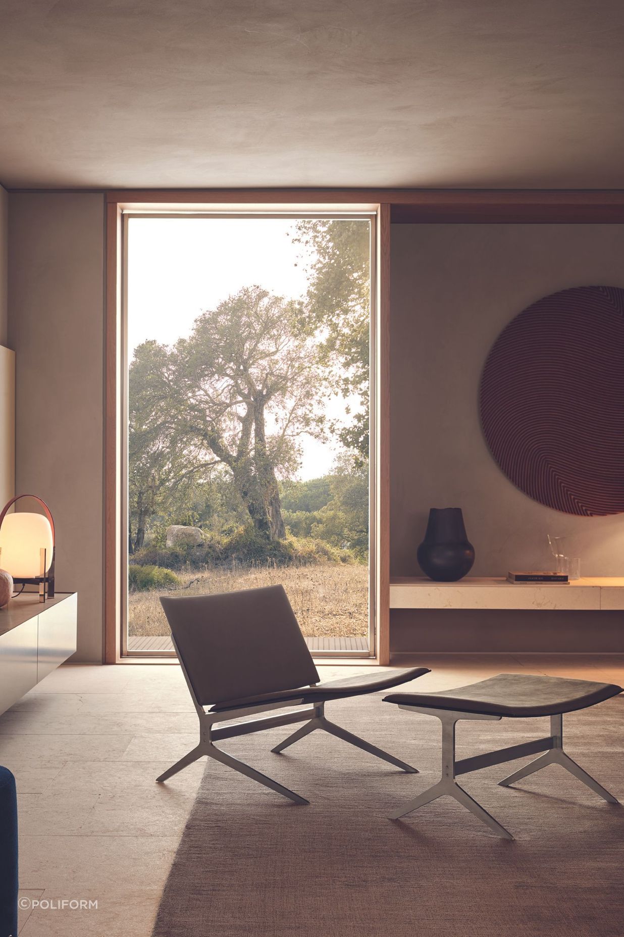 The Kay chair blends perfectly in minimalist interiors