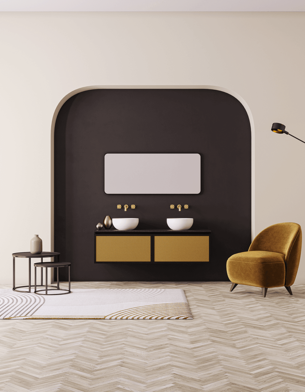 Every Maglia vanity is crafted in New Zealand from eco-friendly timber.