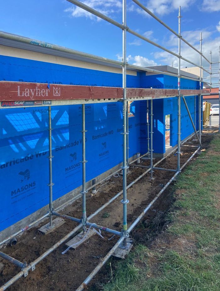 Interior works can continue without the cladding in place for up to five months.