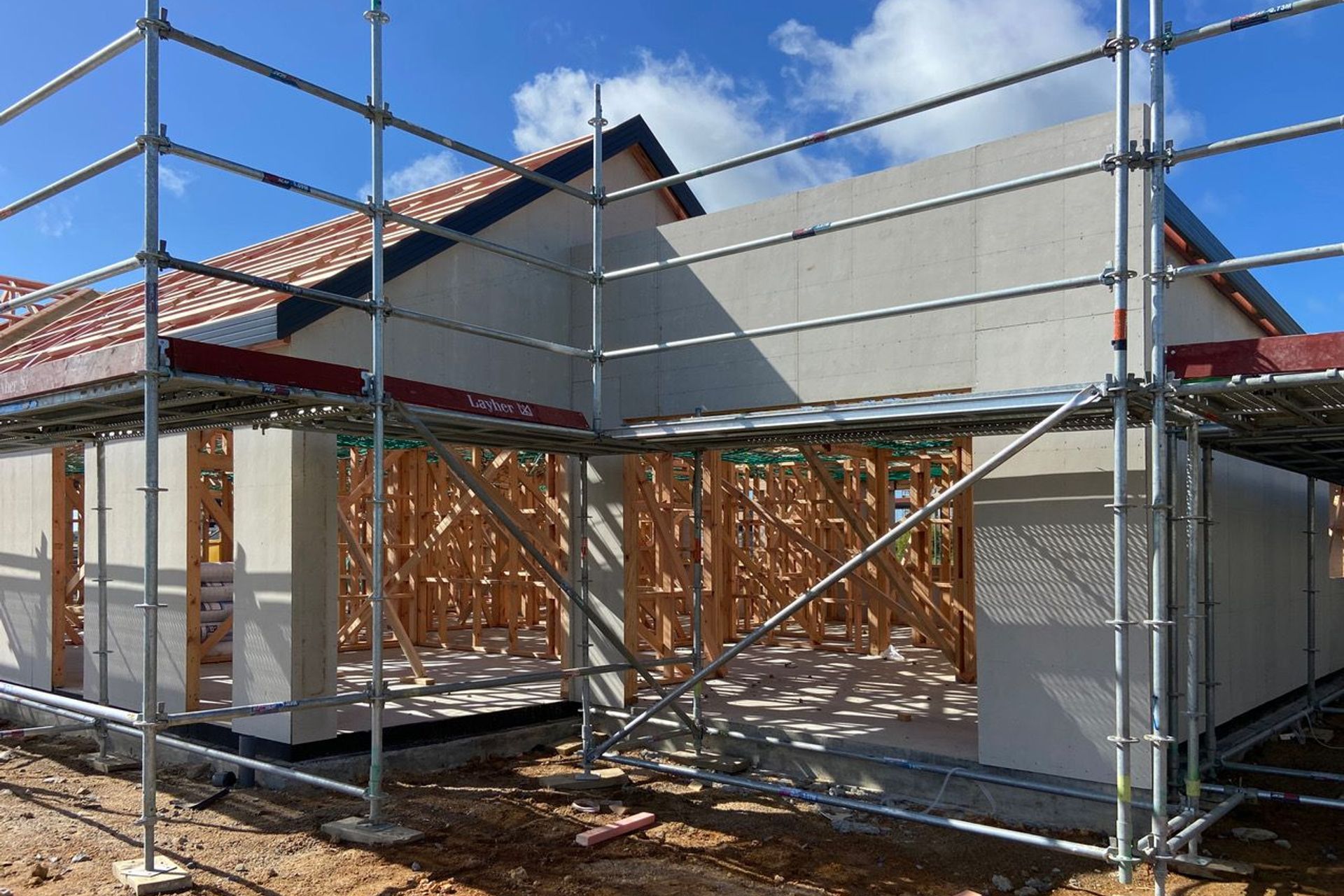 Barricade Weather Defense may be applied over many common construction rigid substrates. Here, Barricade WD will be applied to Masons 6mm Fibre Cement Board.