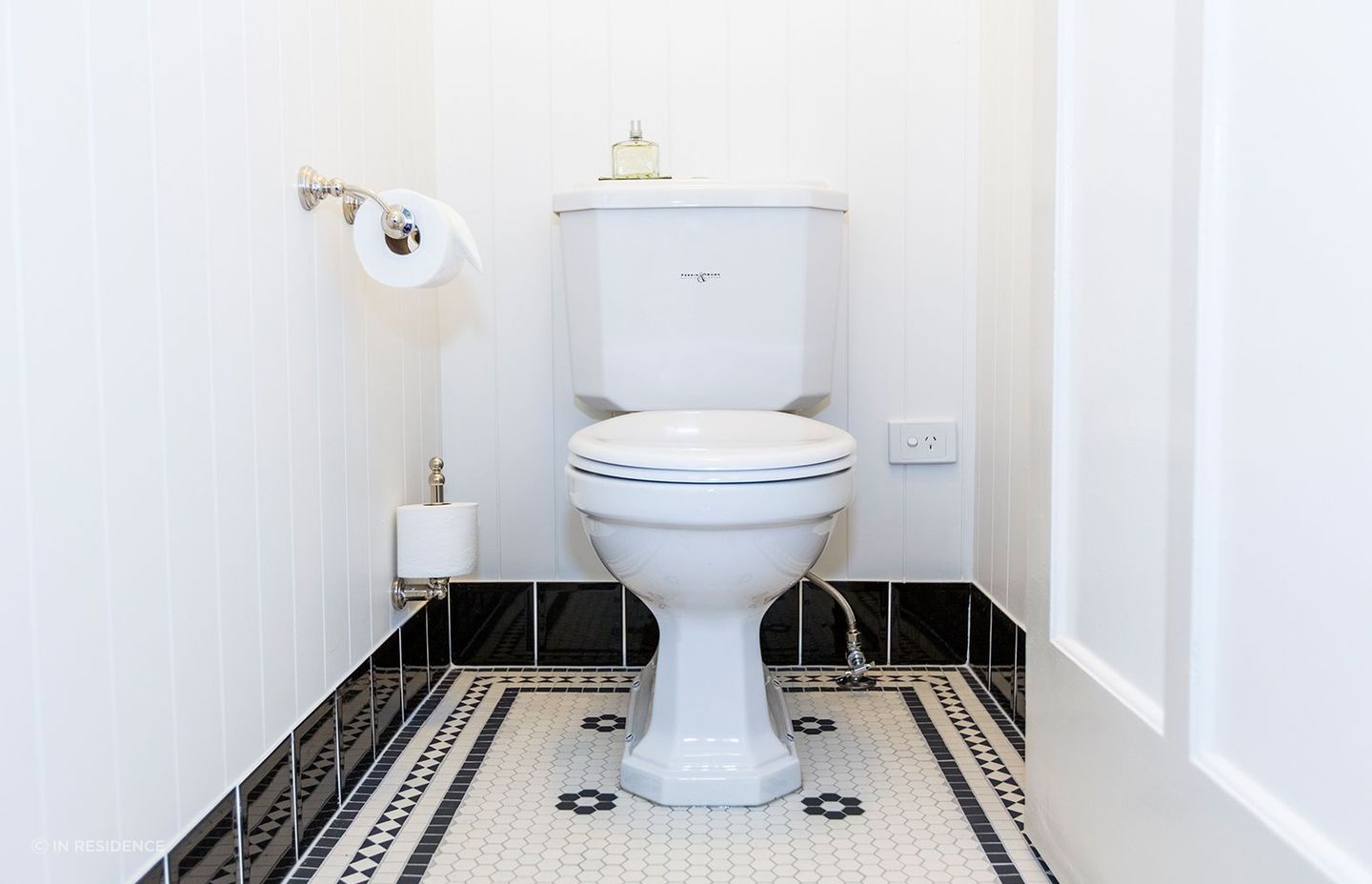 For nostalgic elegance, you can't beat the Perrin & Rowe Art Deco Toilet.