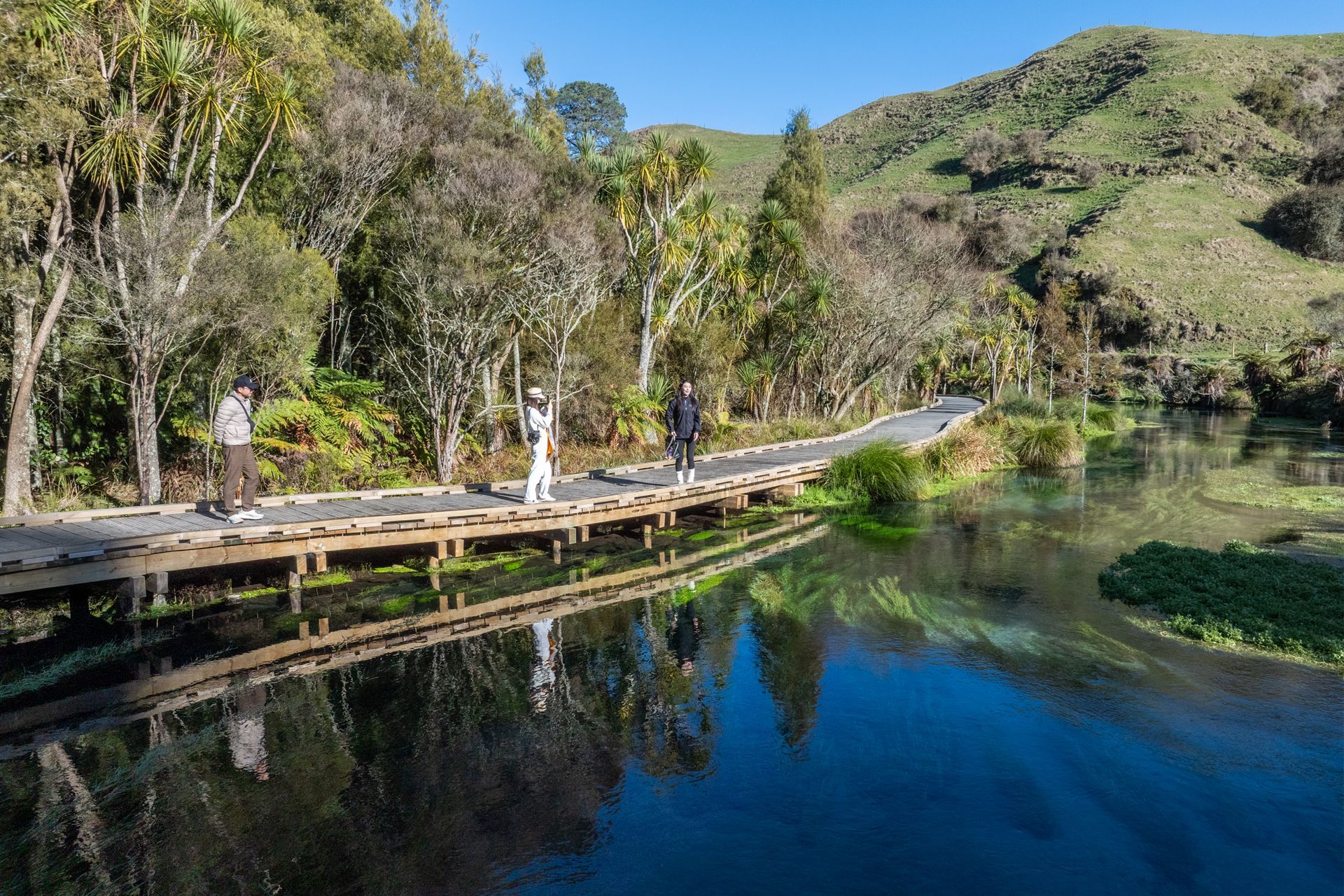 The new 4.7km walkway, featuring new boardwalks and viewing platform, was reopened in June 2025.