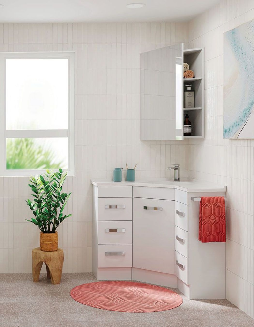 Corner Mirror Cabinet
by Fienza