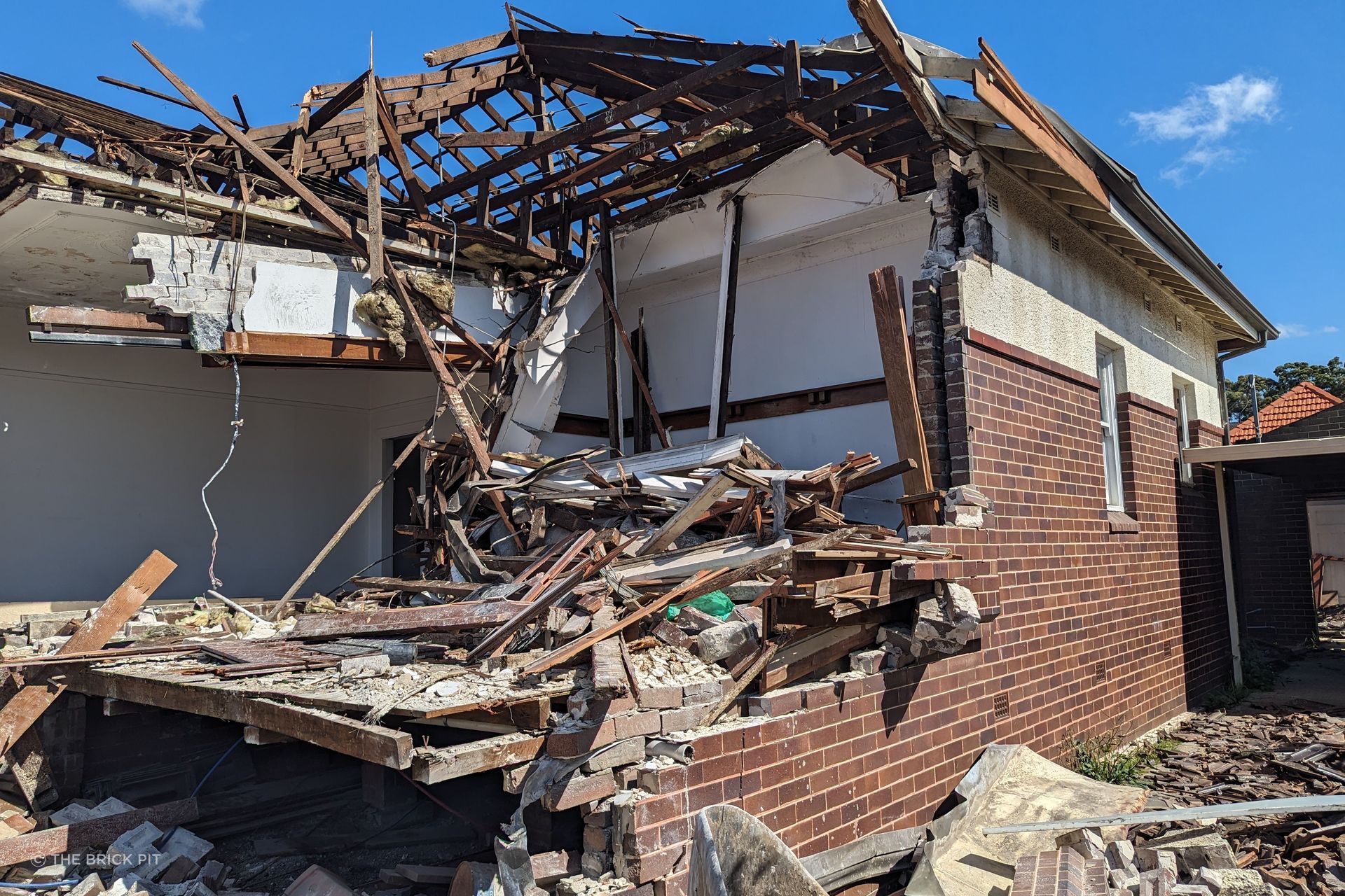 Brick's are recycled from historic buildings that are being demolished, cleaned and reused in new projects.