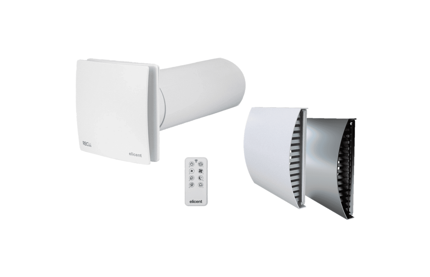 The REC-DUO 100 basic decentralised ventilation system.