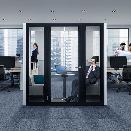 Creating a productive workspace: the benefits of acoustic office pods and how to choose the right one