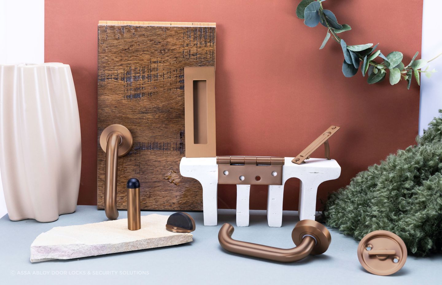 The Lockwood Vivid Collection in Satin Bronze.