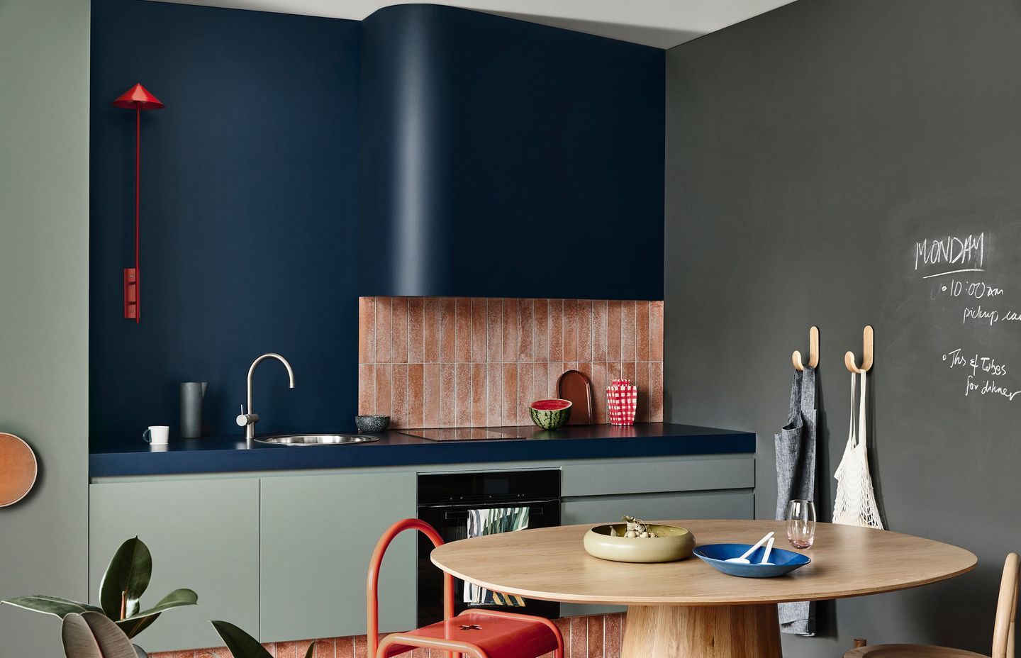 Studio Kitchen with Laminex by Kennedy Nolan and IN-TERIA  | Photography by Derek Swalwell