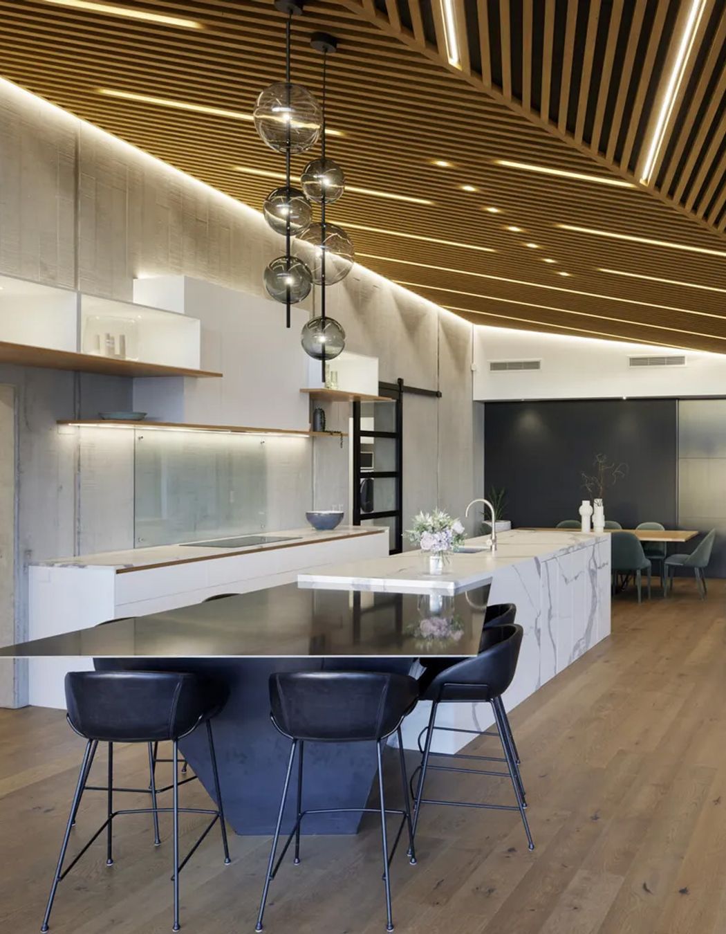 “With a high CRI output, Ribbon Lighting accurately renders colour and material finishes for true-to-life illumination. The Tunable White option allows seamless adjustment from warm, inviting tones to crisp, cool light — ideal for shifting the mood or matching the changing quality of daylight."