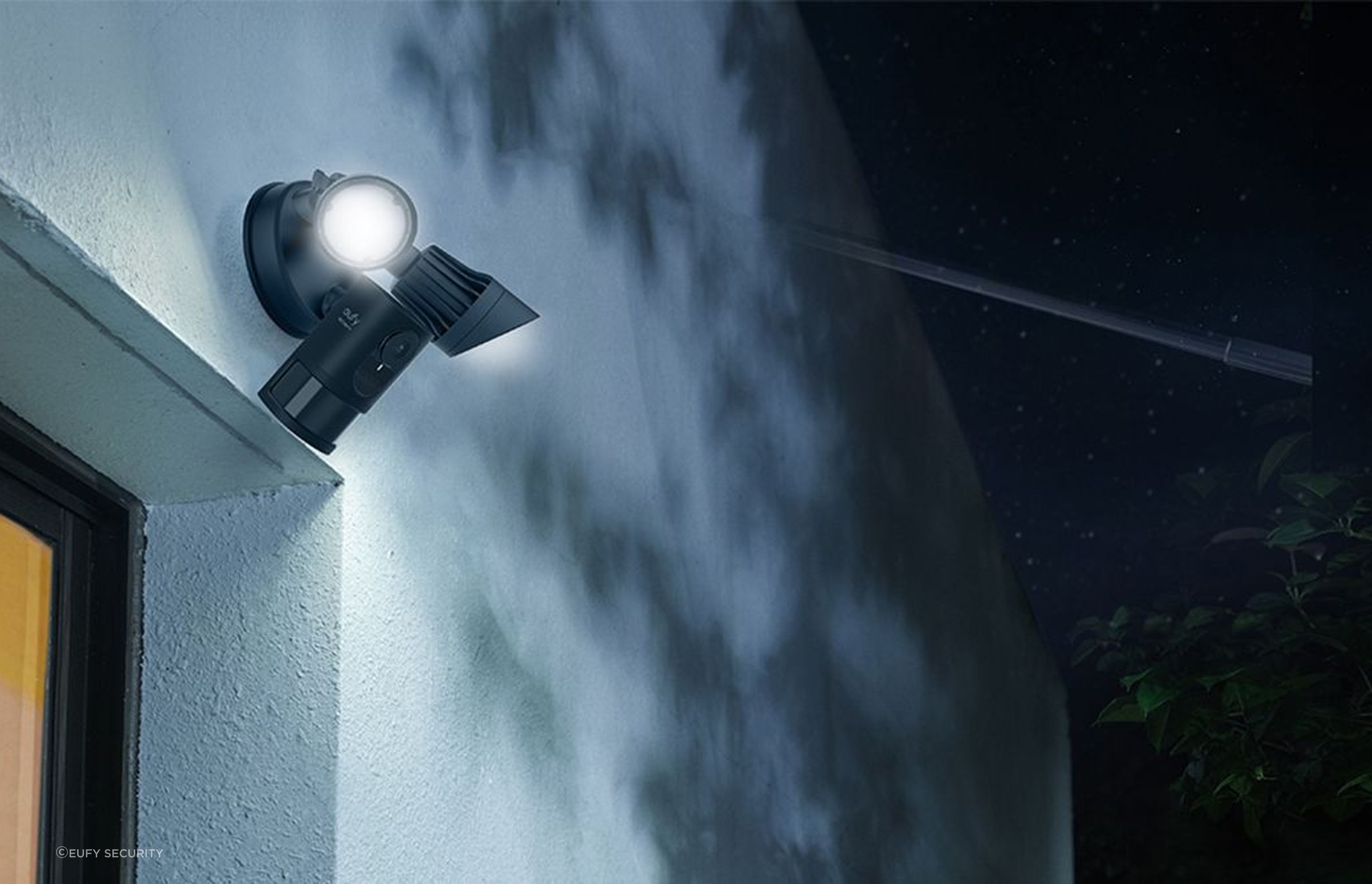 The Eufy Floodlight Cam can live-stream and record in full 2K resolution - ideal for home security