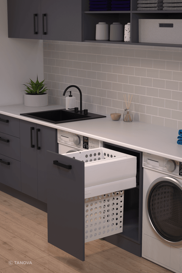 Vented baskets enable airflow