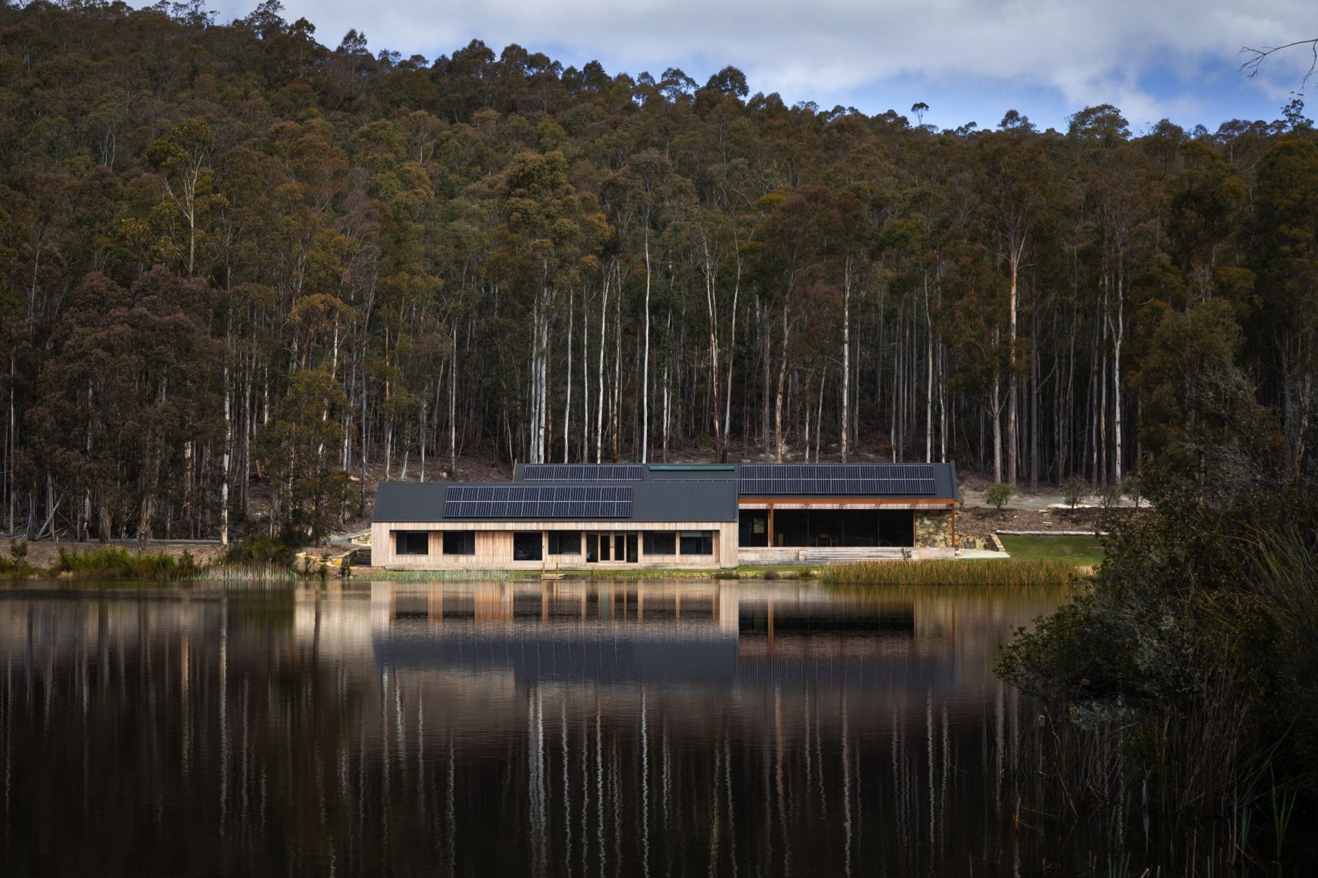 The Lake House by Biotope Architecture and Interiors | Photography by Peter Matthew