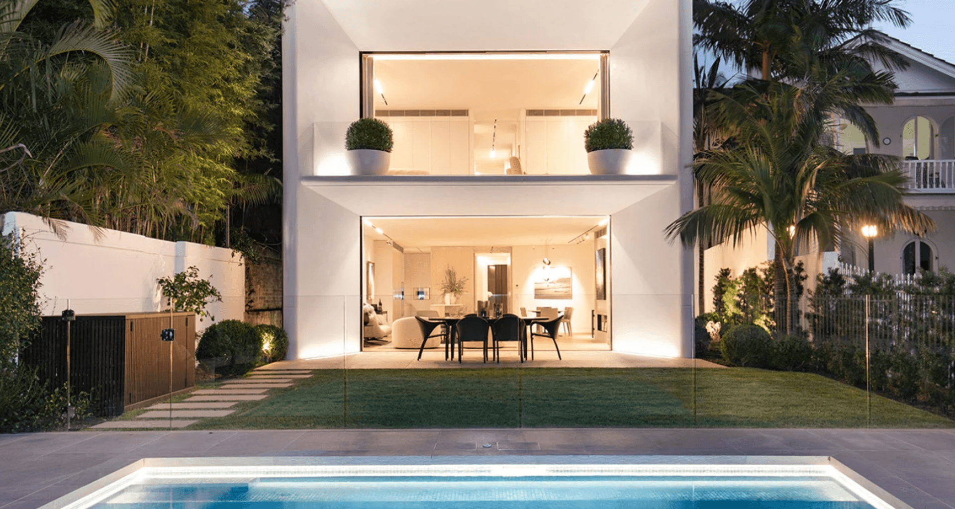 Sydney Art House featuring Colab Lighting products.