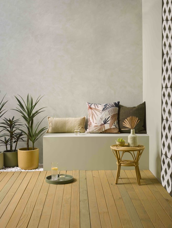 Outdoor patio colour scheme by Vanessa Nouwens