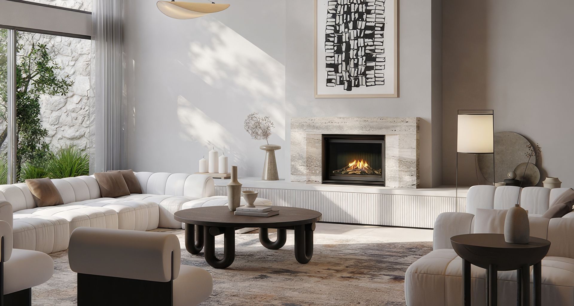 Vektor Gas Fireplace by Real Flame.