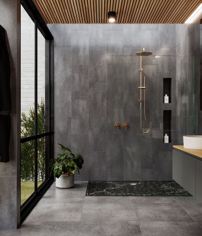 A safe new alternative to engineered stone for wet areas