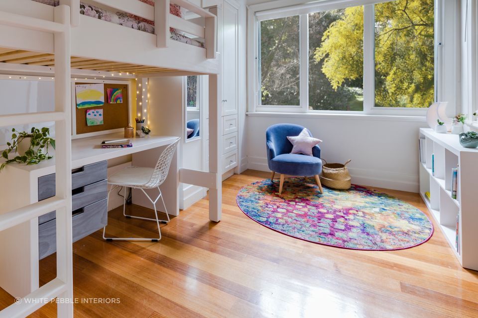 Girls Bedroom Delight
By White Pebble Interiors uses various colours to brighten up the room | Photography: White Pebble Interiors