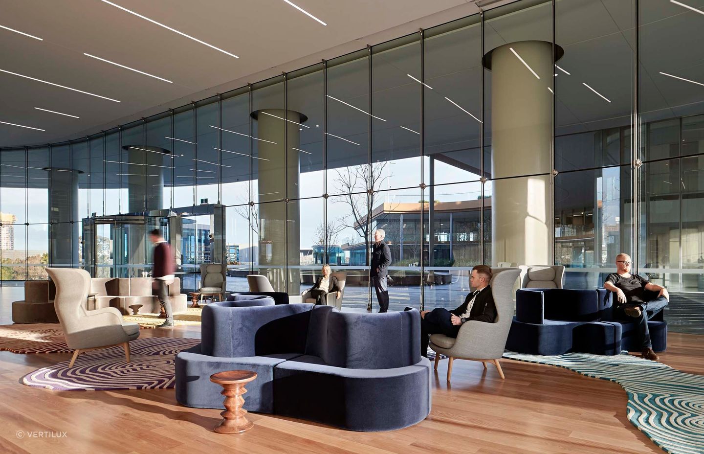 The foyer at Mia Yellagonga, Perth