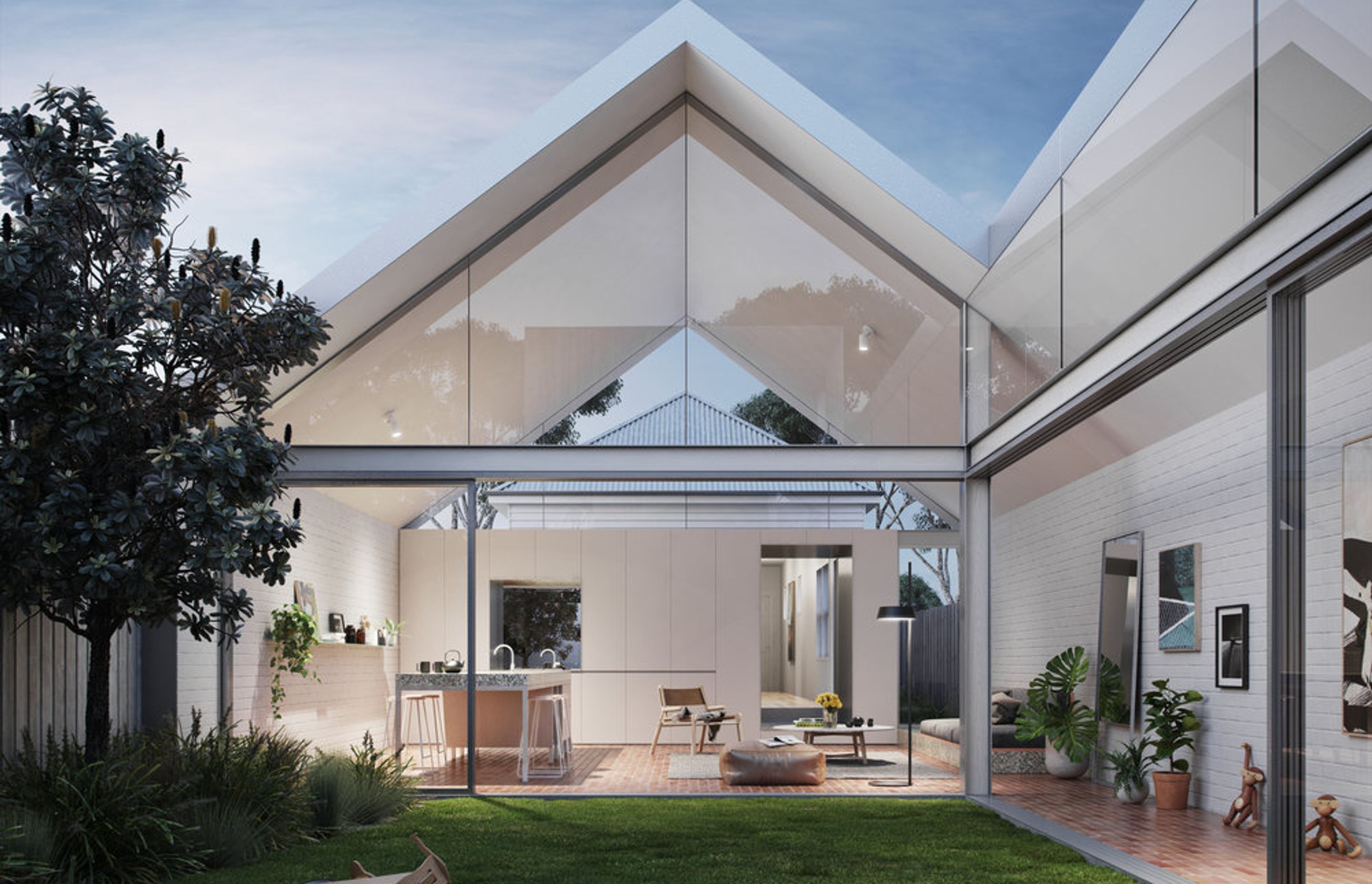 Yusta House by Blair Smith Architecture | Visualisation by Kaleido