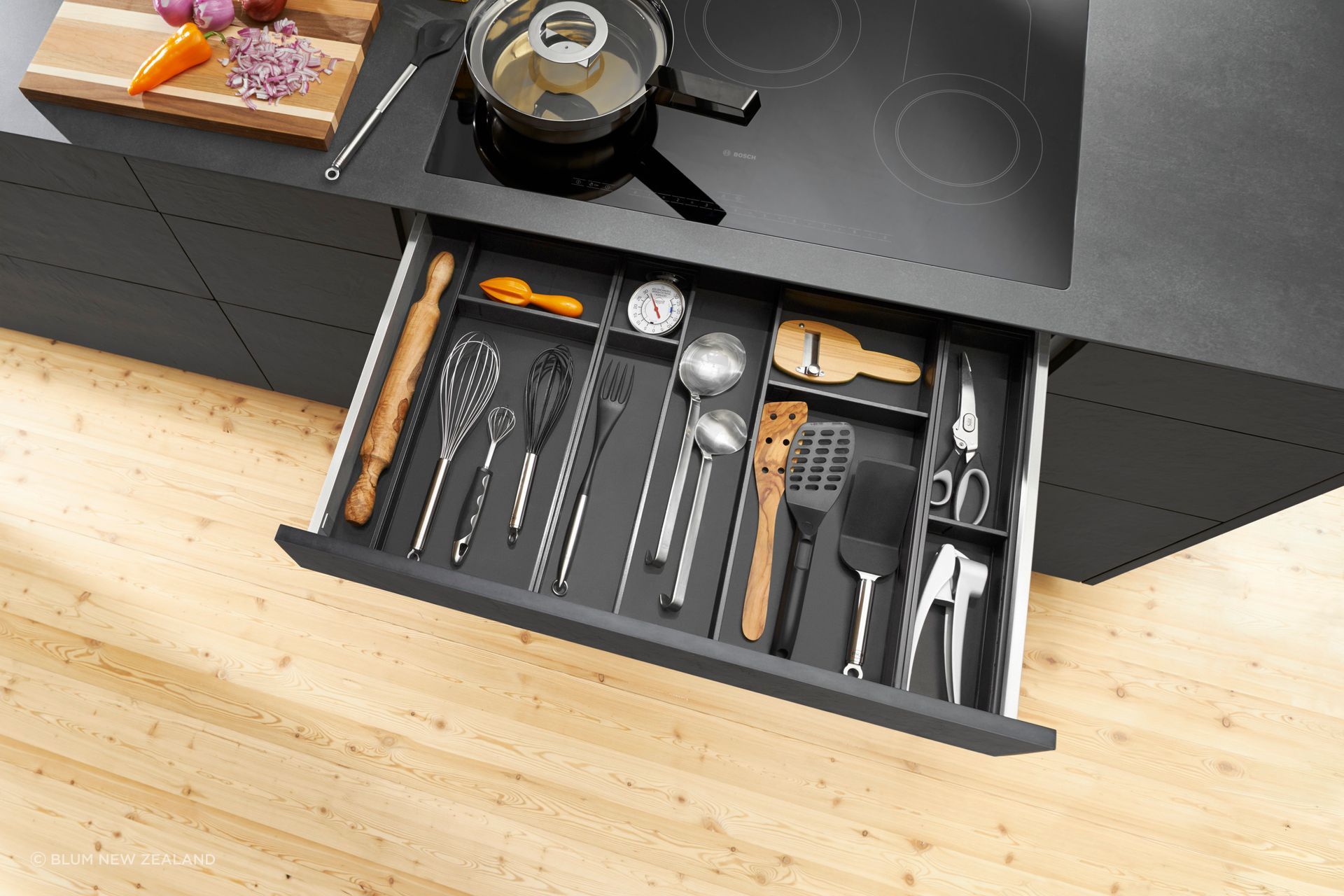 With a functional and well-designed storage system, your high-traffic areas — those spaces that tend to accumulate more and more stuff — will be easy to maintain.