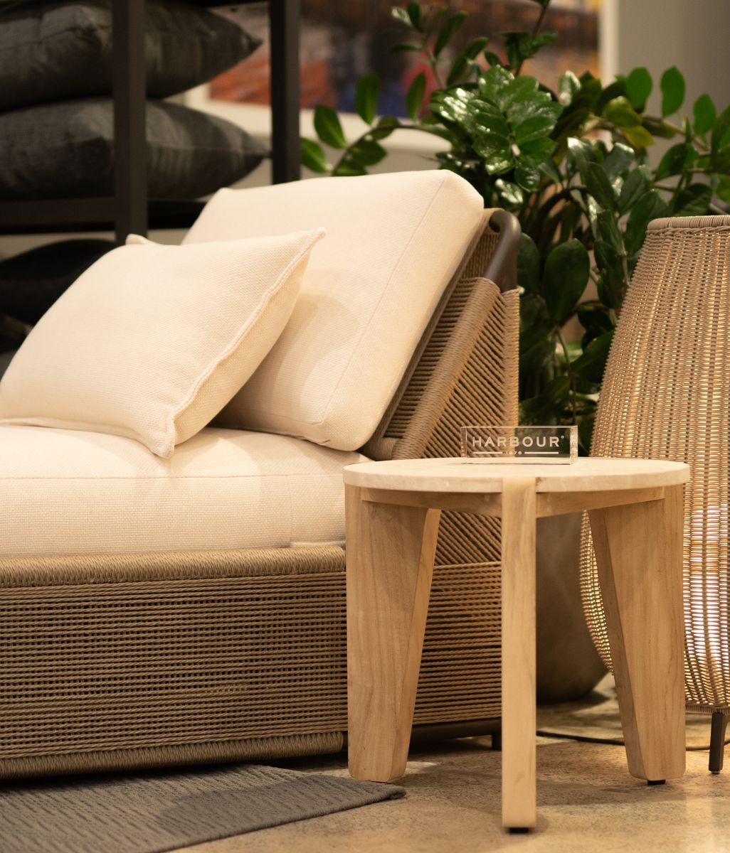 New design collaboration partners handcrafted outdoor furniture with European lighting to spruce up Aussie backyards