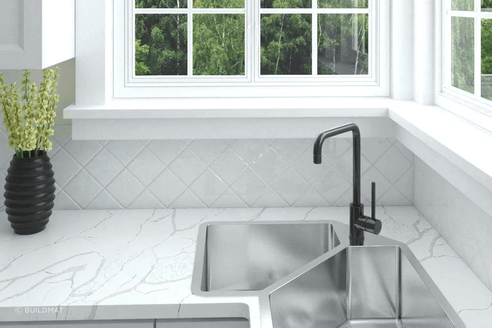 Ella Corner Double Sink - Buildmat