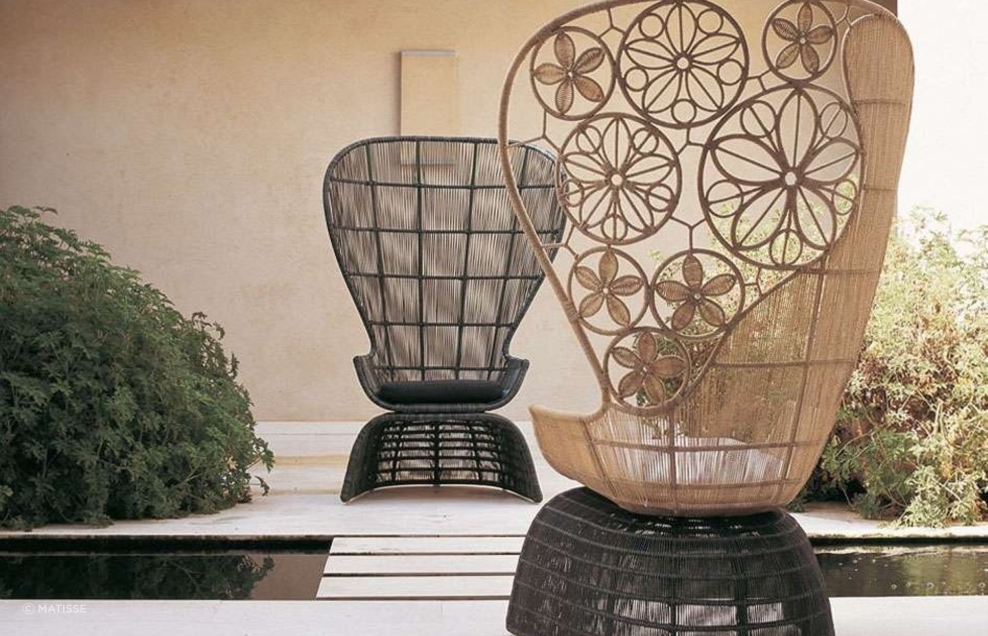 The Crinoline Outdoor Armchair is nothing short of a masterpiece.