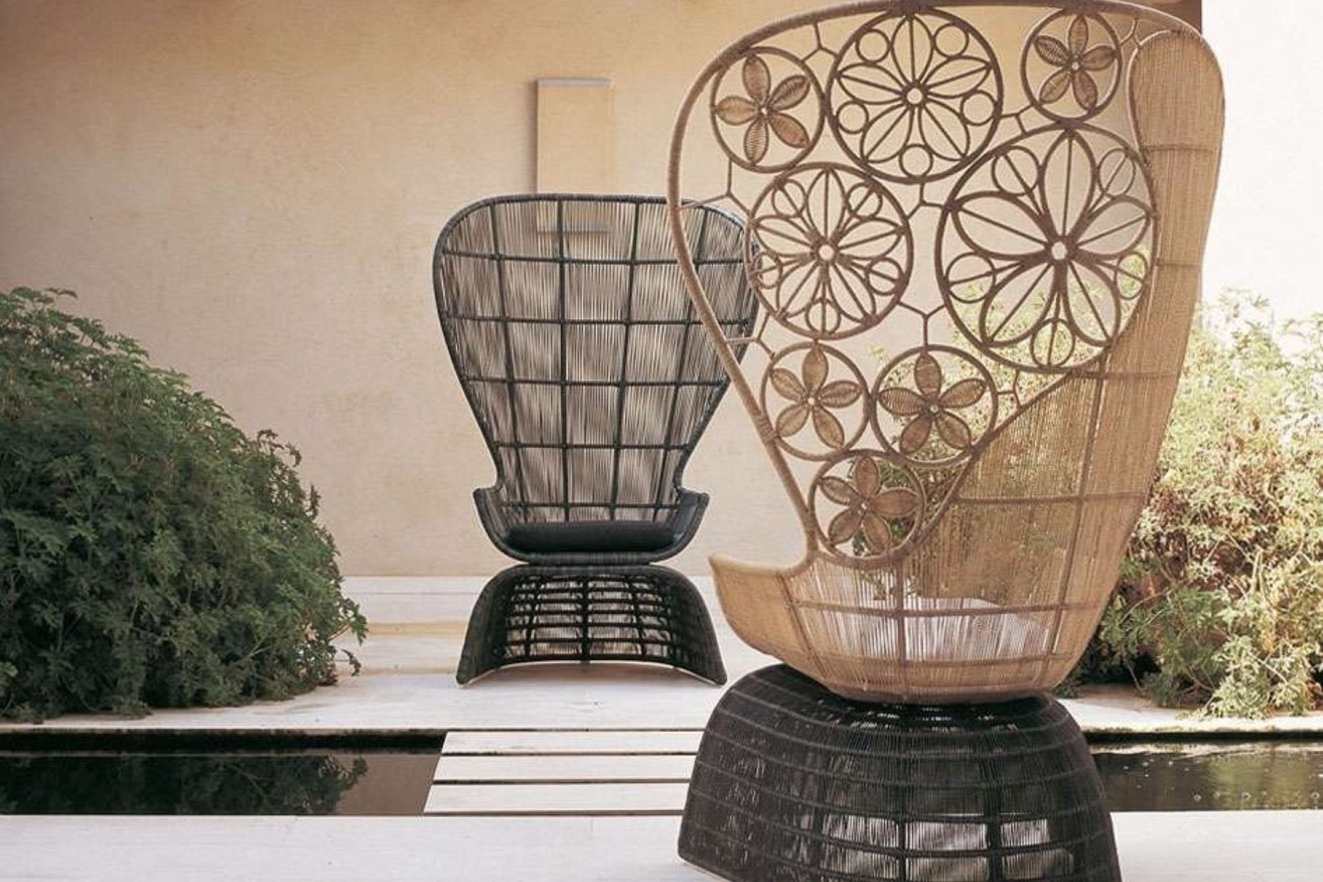 The Crinoline Outdoor Armchair is nothing short of a masterpiece.