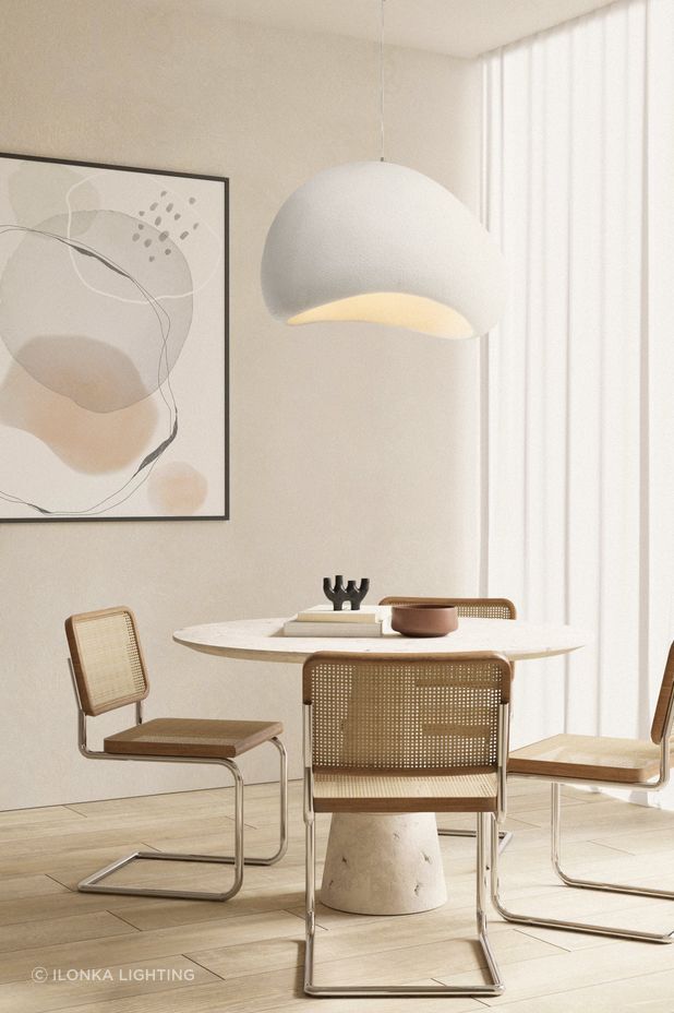 Feature lighting that makes a statement doesn't have to cost the earth; this Cove pendant light is an affordable option from ilonka lighting.