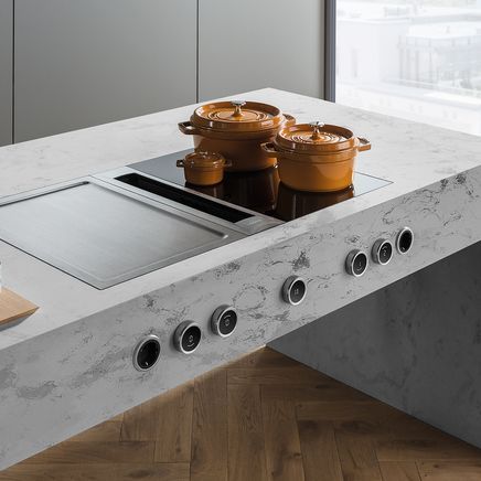 Revolutionising kitchen design with downdraft exhaust fans and steam ovens