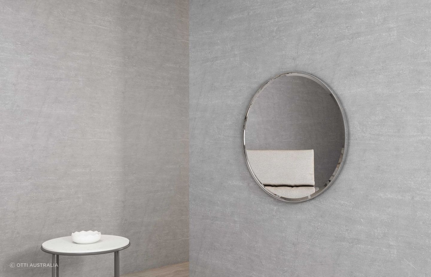 Simplicity and style with the gorgeous London Round Mirror