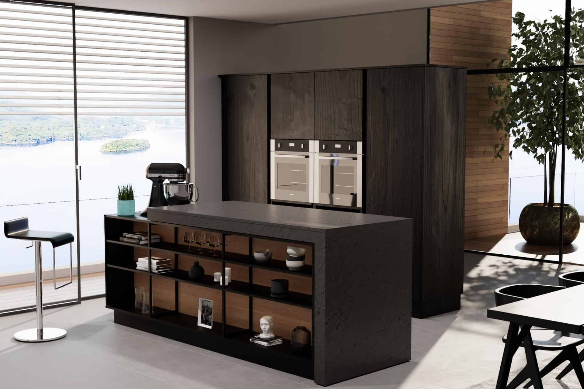 FurnSpin blends seamlessly into a design, its innovative 'spin' ready to use when needed.