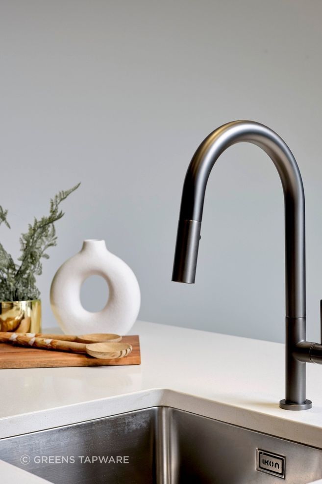 Luxe Sink Mixer in Gunmetal