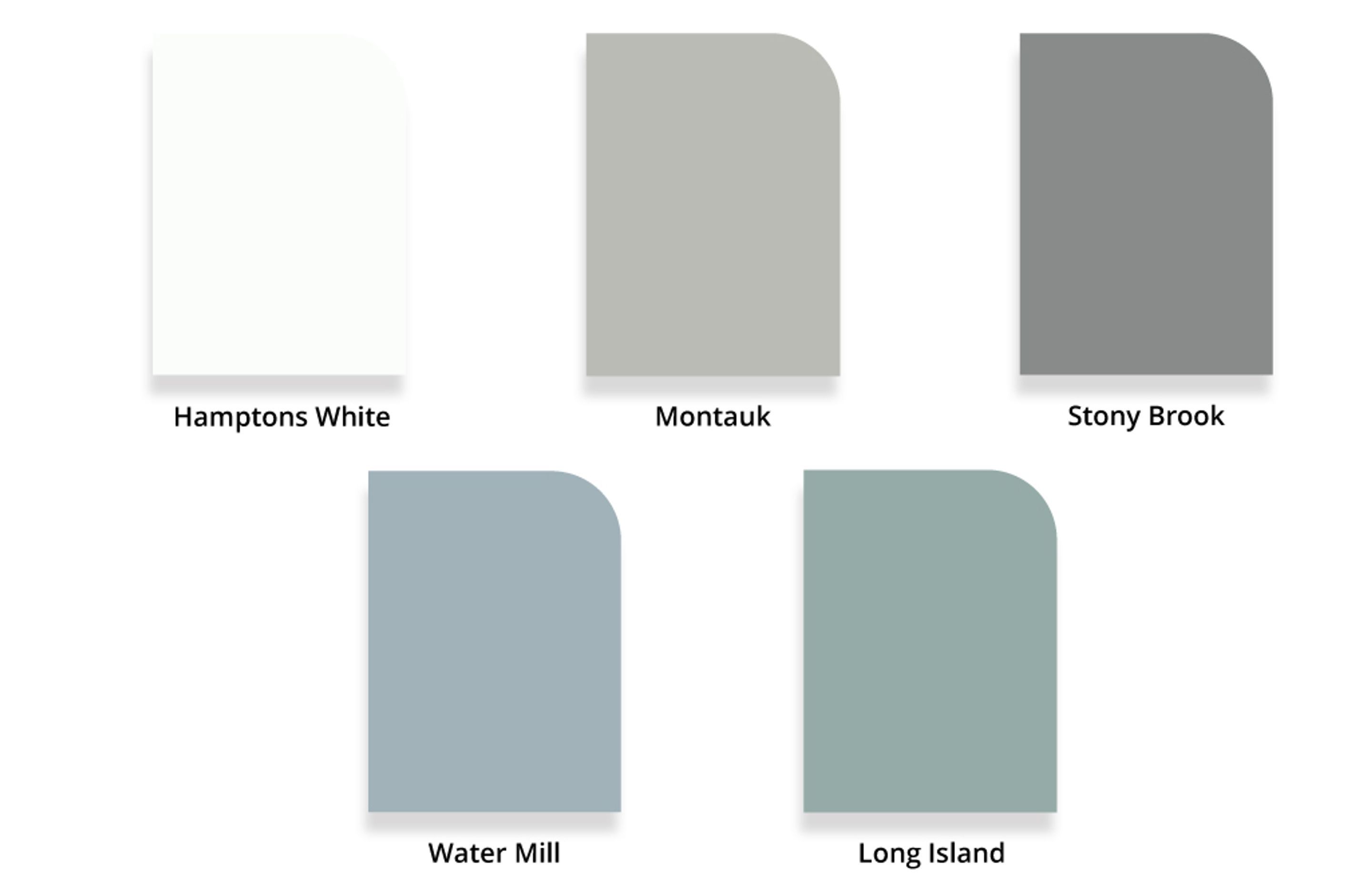 UniCote Hamptons colour scheme