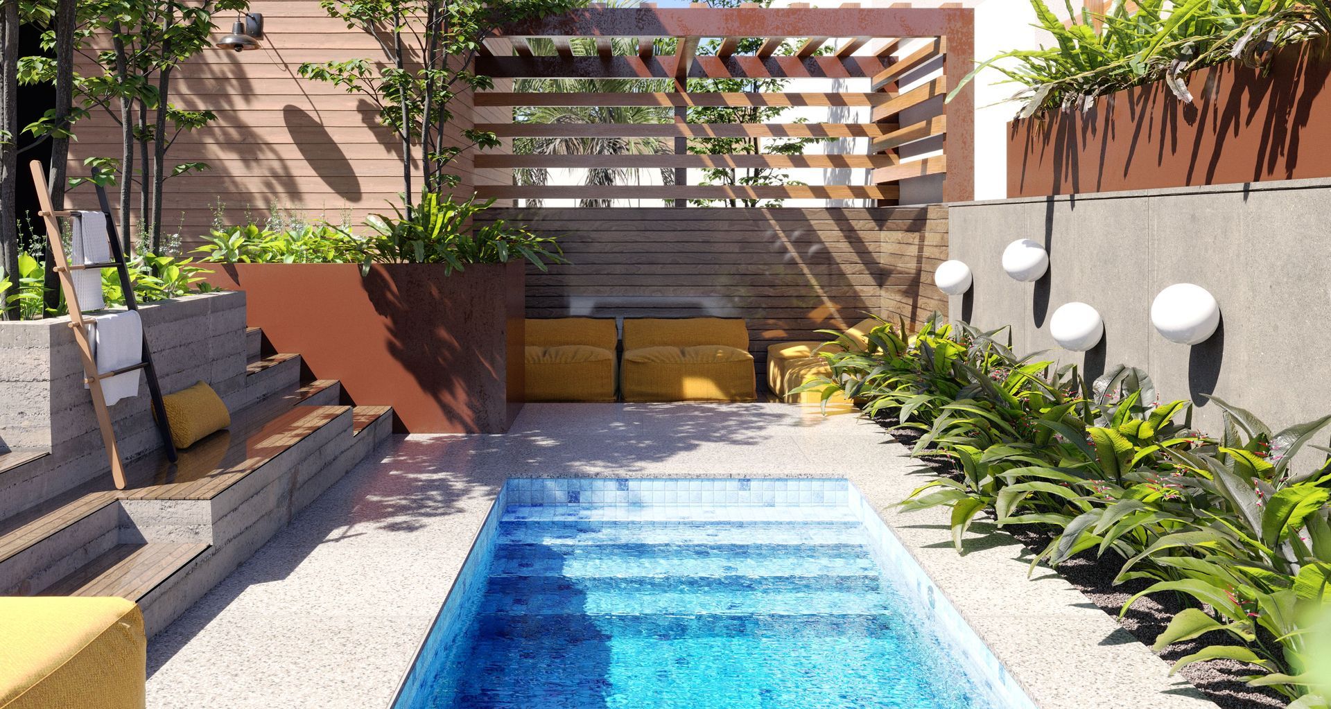 Poolpac offer fully tiled plunge pools at an affordable price.