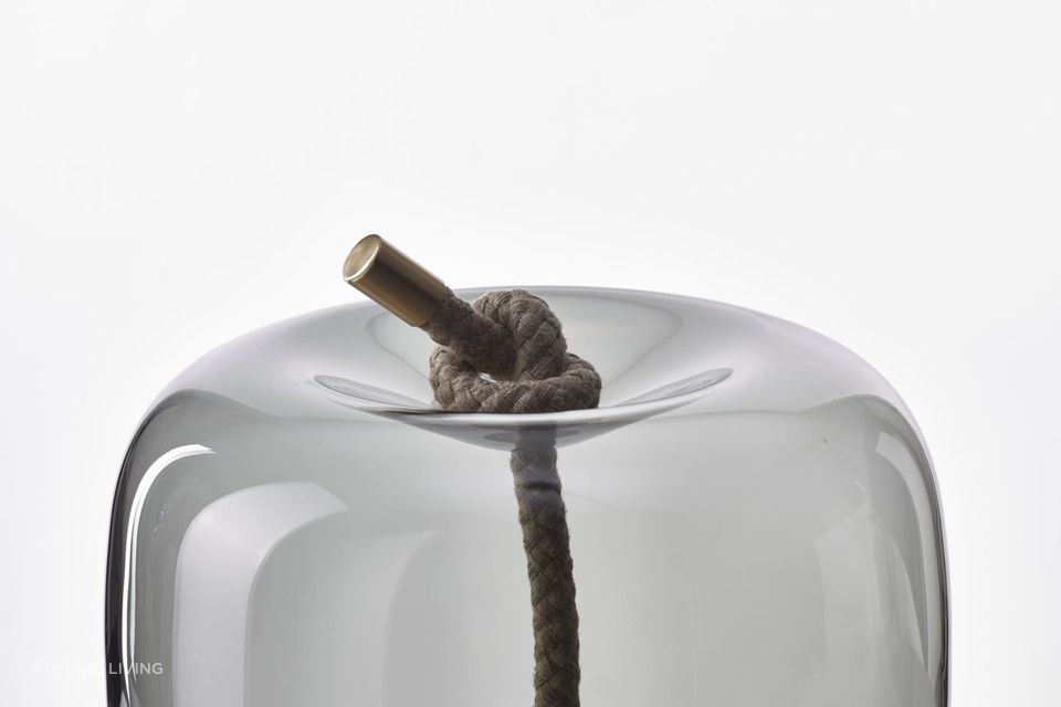 These glass pendant lights offered by Henri Living offer a very unique design