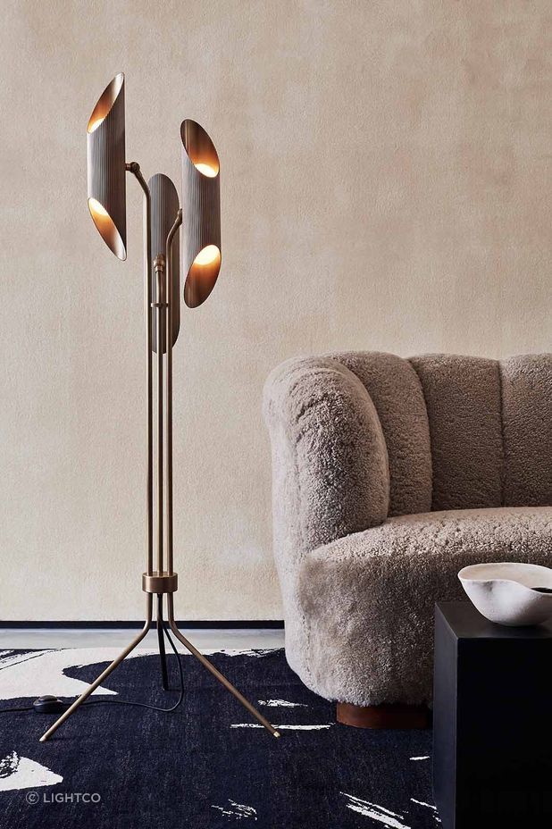 The perfect floor lamp for industrial settings. Featured product: Vector Floor Lamp.