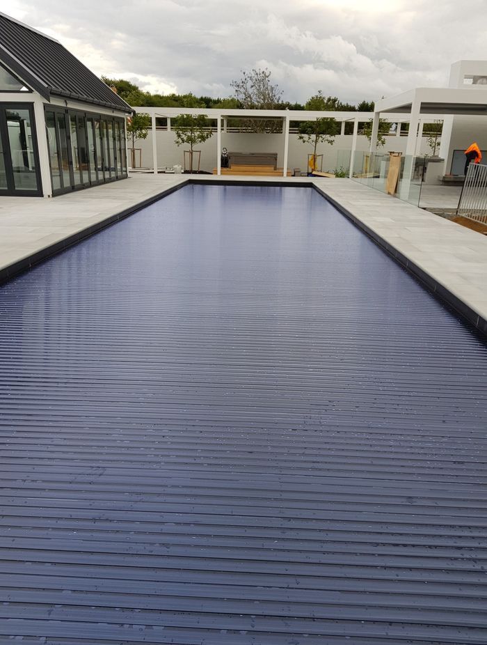 Often it's easier to engage a contractor who is also dealing with the building of the pool house or main dwelling.