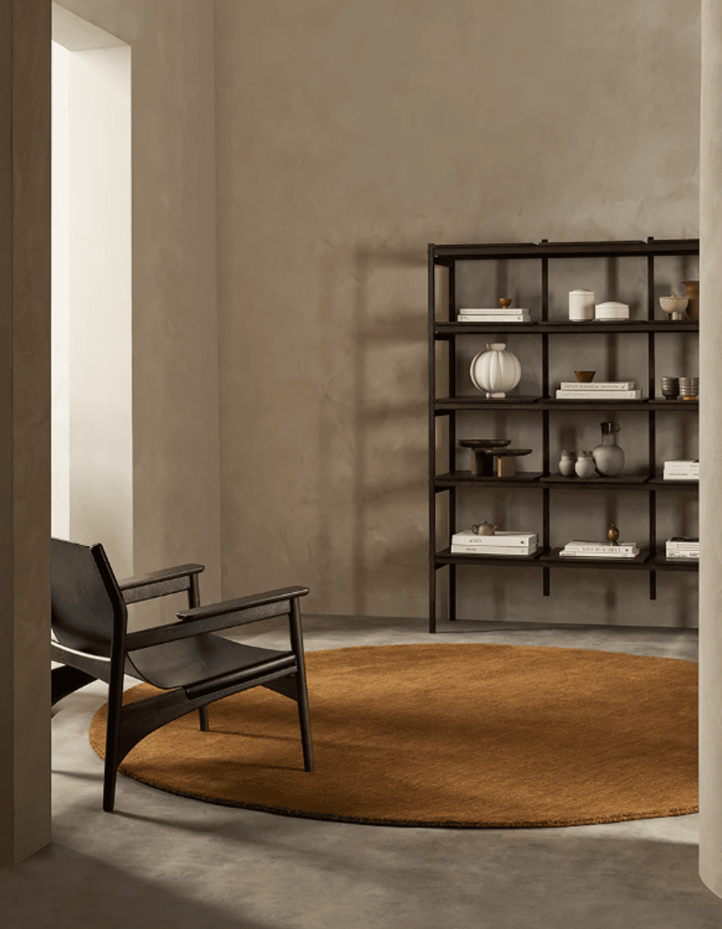 The Sandringham rug in 'Pecan' by Baya, available at Coco Hills.